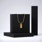 Gold Bar Pendant Necklace