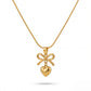 Heart & Bow Necklace