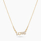 Love Heart Zircon Necklace