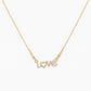 Love Heart Zircon Necklace