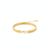 5-layer stainless steel bracelet with a sleek multi-chain design, tarnish-free and suitable for everyday wear.